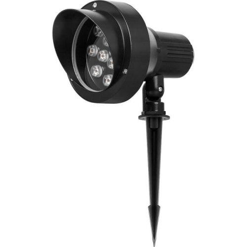 Светильник тротуарный (грунтовый) Feron ДТУ-12ВТ RGB IP65 Черный картинка 